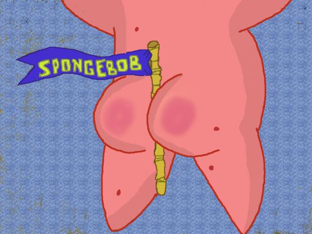 Patrick Spongebob Blank Meme Template
