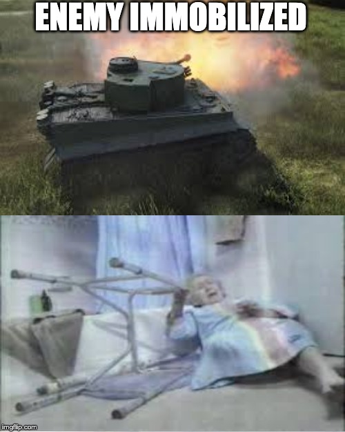 ENEMY IMMOBILIZED | made w/ Imgflip meme maker
