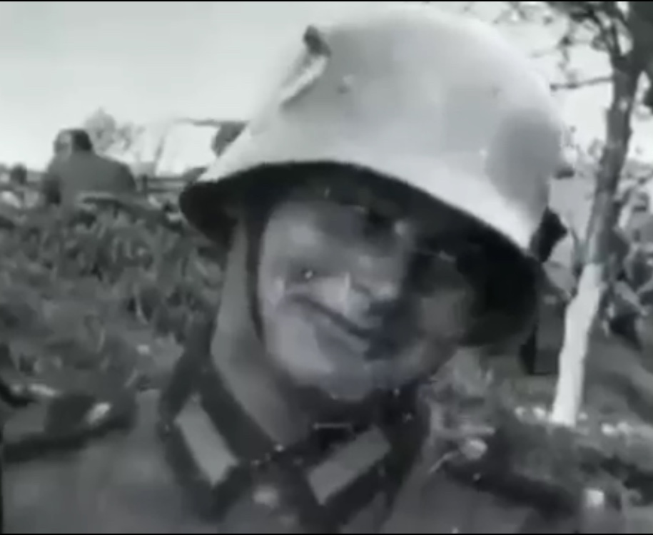 Hanz the German Soldier Blank Meme Template