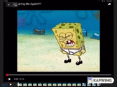 SpongeBob Prehibernation Week Mad Angry Grr SpongeBob | image tagged in gifs | made w/ Imgflip video-to-gif maker