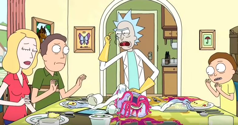 rick and morty brain parasites