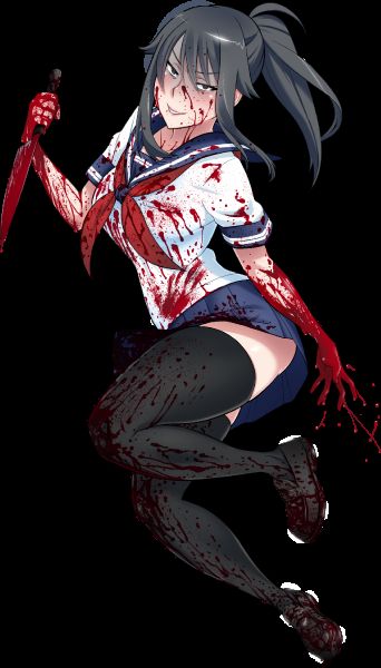 Gore Yandere Blank Meme Template