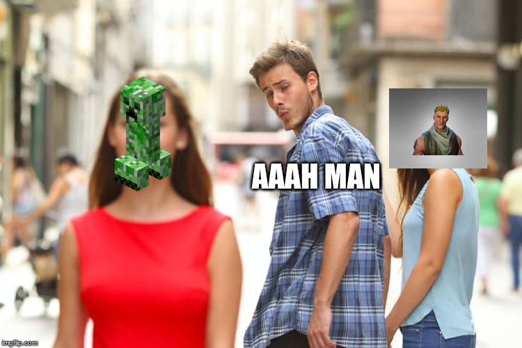 Distracted Boyfriend Meme | AAAH MAN | image tagged in memes,distracted boyfriend | made w/ Imgflip meme maker