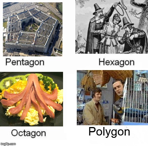 Pentagon Hexagon Octagon | Polygon | image tagged in memes,pentagon hexagon octagon | made w/ Imgflip meme maker