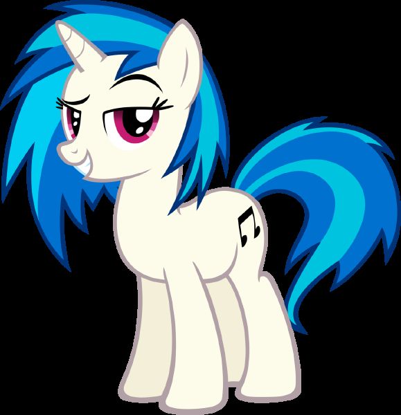 High Quality Vinyl Scratch Is Amused Blank Meme Template
