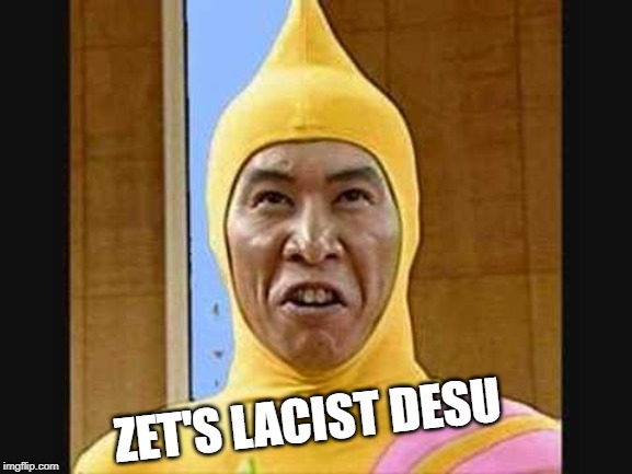 Sensitivity Is Life | ZET'S LACIST DESU | image tagged in pc,stereotypes,reeee | made w/ Imgflip meme maker