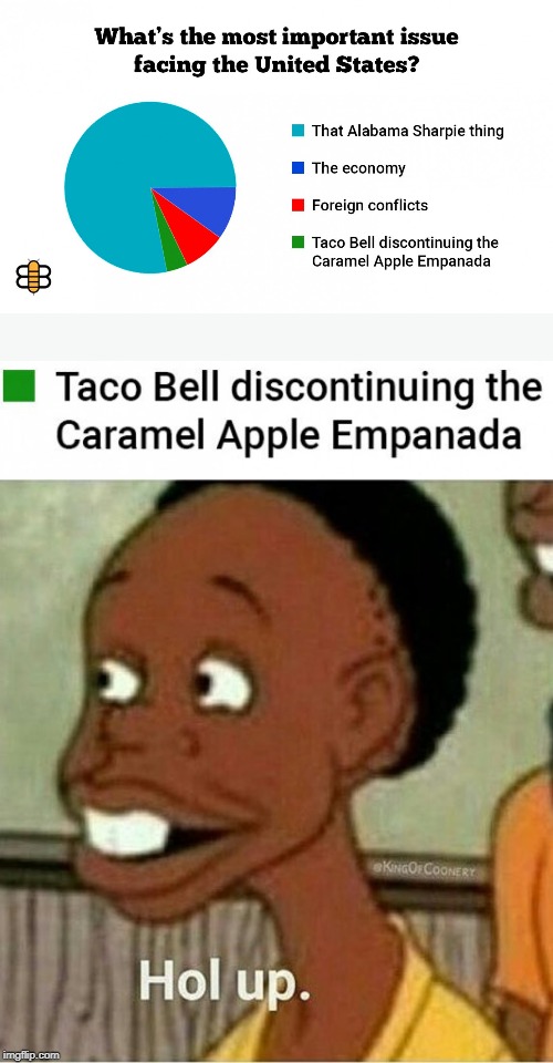 HOL UP: That is in fact, a fact. What in tardination, Taco Bell?!! | image tagged in hol up,memes,funny,fun,taco bell,babylon bee | made w/ Imgflip meme maker