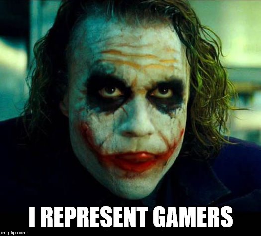 Joker. It's simple we kill the batman | I REPRESENT GAMERS | image tagged in joker it's simple we kill the batman | made w/ Imgflip meme maker
