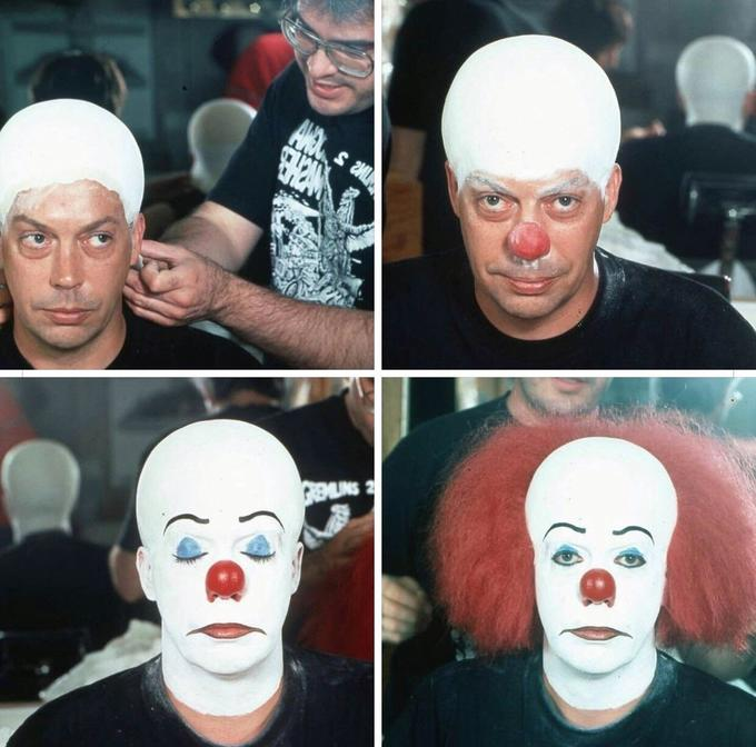 another clown makeup template Blank Meme Template