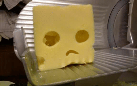 High Quality Sad Cheese Blank Meme Template