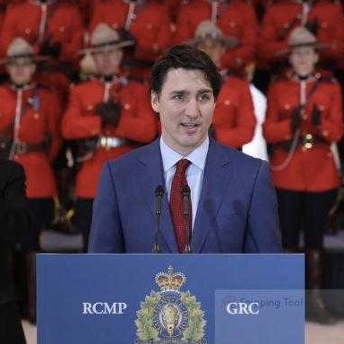 High Quality Trudeau RCMP Blank Meme Template