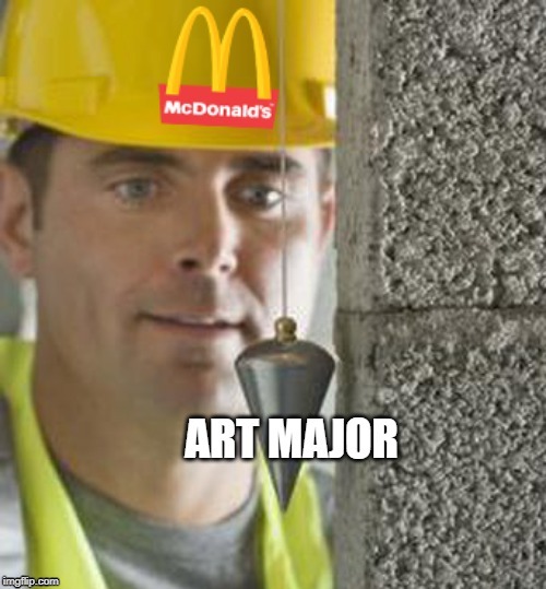 I'm gonna work at Disney | image tagged in memes,artist,mcdonalds | made w/ Imgflip meme maker