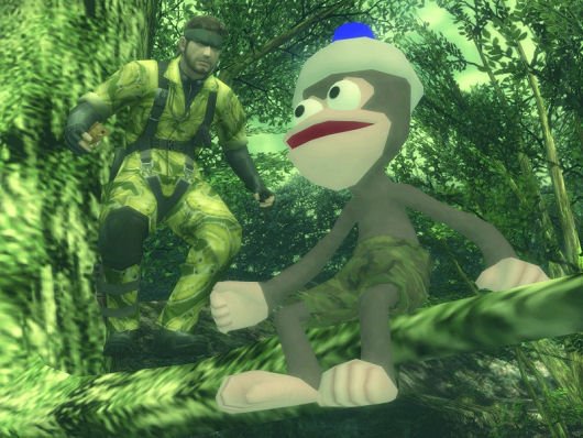 Metal Gear Ape Blank Meme Template