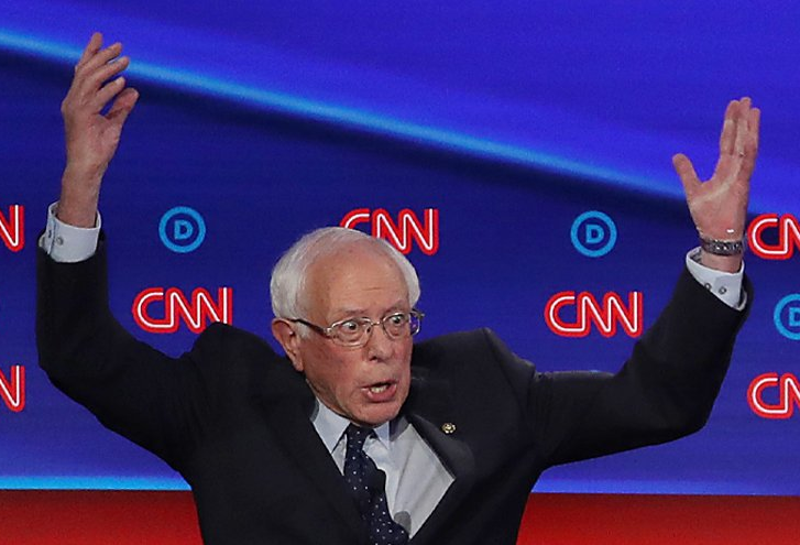 High Quality Crazy Bernie Blank Meme Template