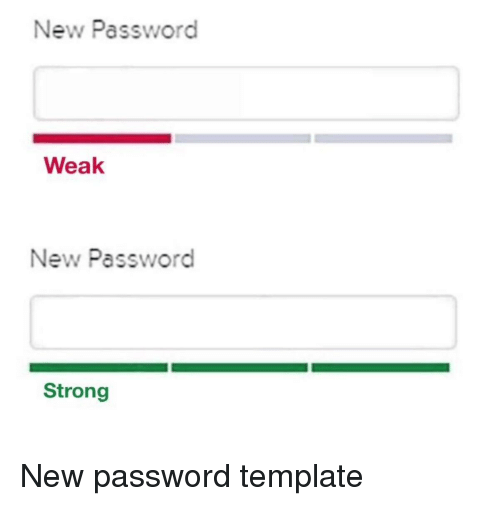 High Quality password meme Blank Meme Template