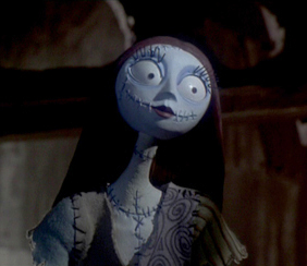 sally nightmare before chistmas Blank Meme Template