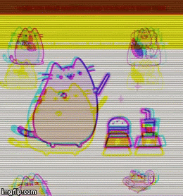 The magix of pusheen | image tagged in gifs | made w/ Imgflip video-to-gif maker