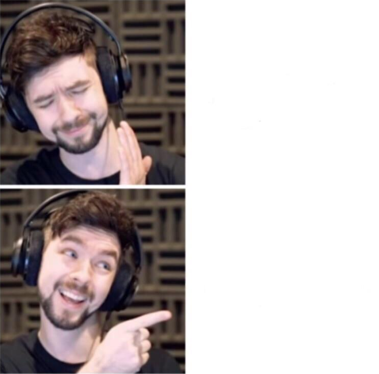 High Quality Jacksepticeye Pointing Blank Meme Template