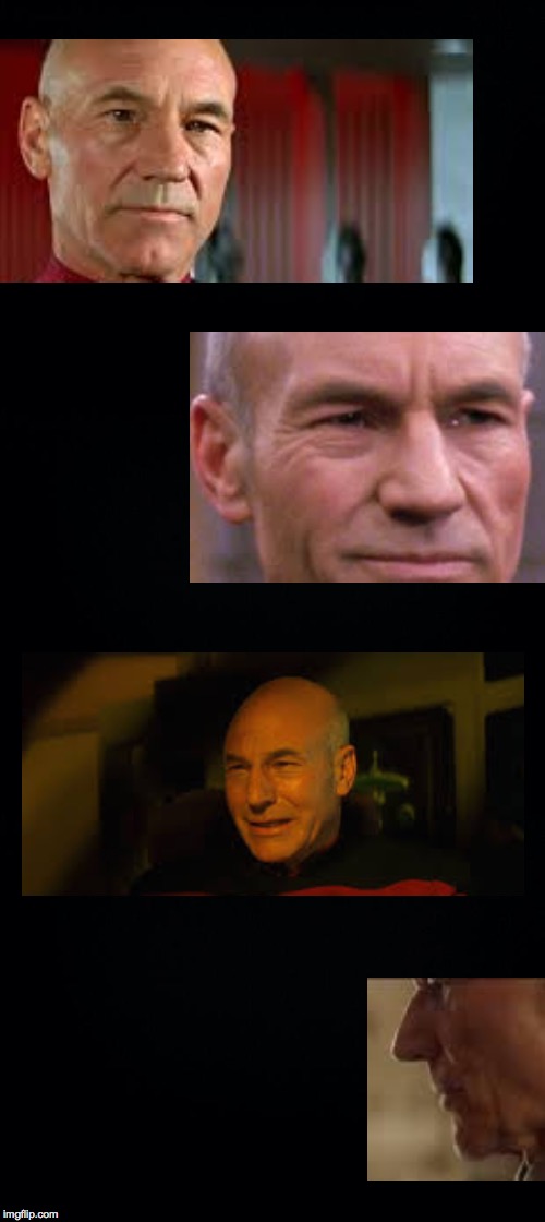 Picard after midnight Blank Meme Template