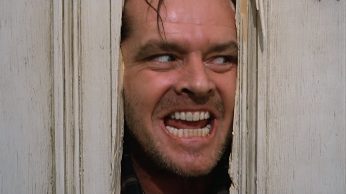 High Quality The Shinning Goooood Morning! Blank Meme Template