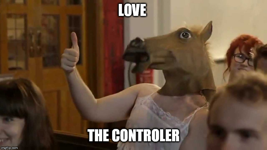 TomSka I love it | LOVE THE CONTROLER | image tagged in tomska i love it | made w/ Imgflip meme maker