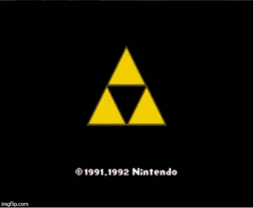 Super Famicom Triforce | image tagged in gifs,super famicom | made w/ Imgflip images-to-gif maker