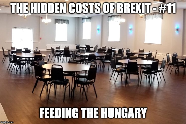 THE HIDDEN COSTS OF BREXIT - #11; FEEDING THE HUNGARY | image tagged in brexit | made w/ Imgflip meme maker