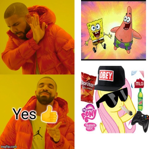 Drake Hotline Bling Meme | Yes 👍 | image tagged in memes,drake hotline bling | made w/ Imgflip meme maker