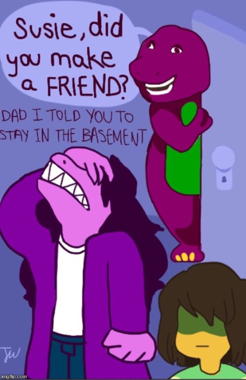 Suzie´s Family | image tagged in deltarune | made w/ Imgflip meme maker