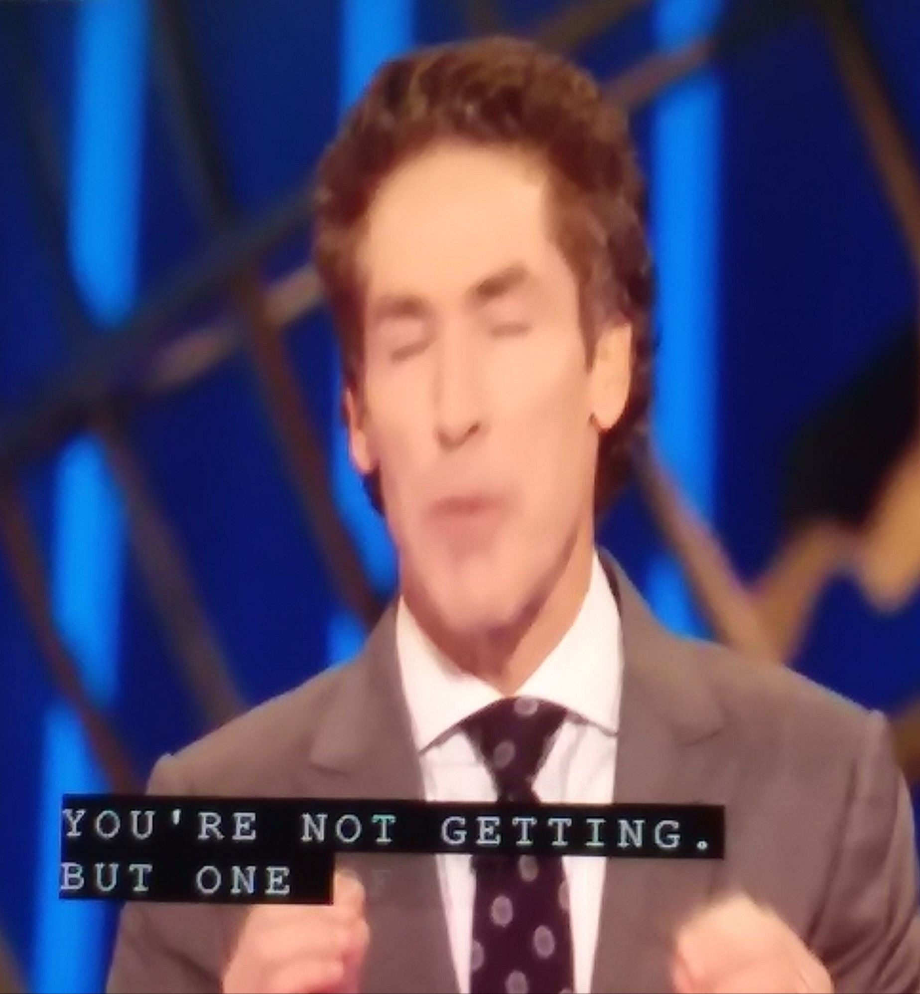 Osteen Blank Meme Template