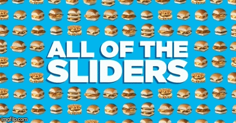 White Castle Sliders! | image tagged in gifs,food | made w/ Imgflip images-to-gif maker