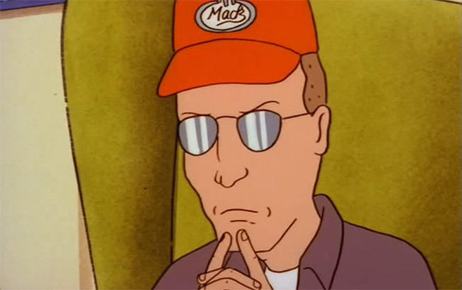 High Quality Dale Gribble Blank Meme Template