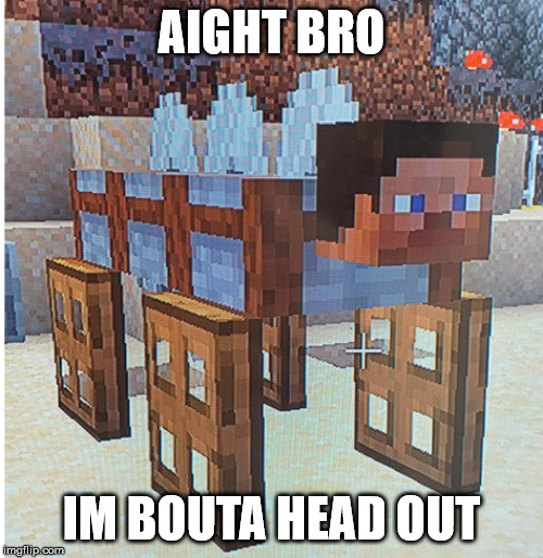 ight | AIGHT BRO; IM BOUTA HEAD OUT | image tagged in bruh | made w/ Imgflip meme maker