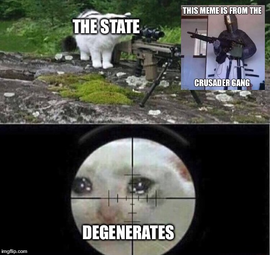 THE STATE; DEGENERATES | image tagged in politics | made w/ Imgflip meme maker