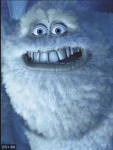 Cartoon Yeti Blank Meme Template