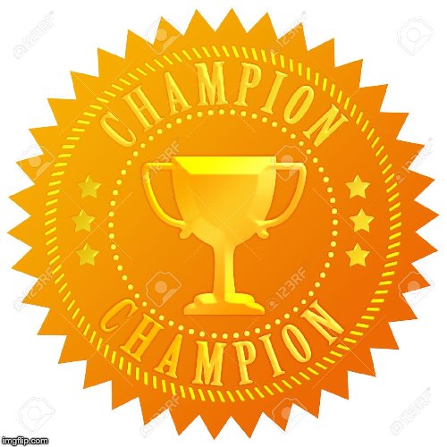 champion sticker | image tagged in champion sticker | made w/ Imgflip meme maker