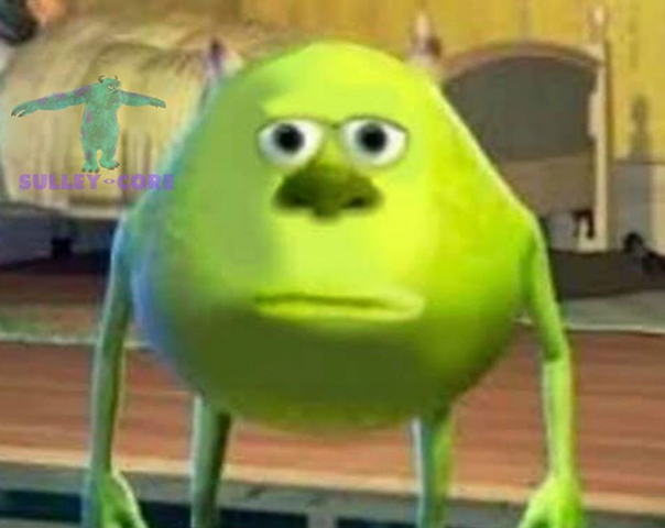 High Quality Monsters Inc Blank Meme Template