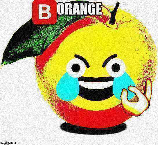 High Quality Borange Blank Meme Template