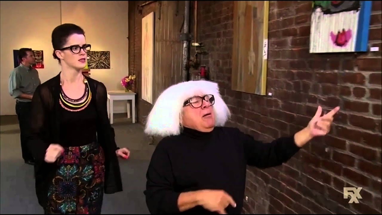 High Quality Danny devito explains art Blank Meme Template