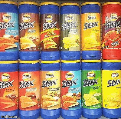 Lay's Stax! | image tagged in gifs,food | made w/ Imgflip images-to-gif maker
