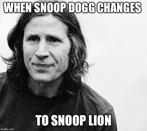 WHEN SNOOP DOGG CHANGES; TO SNOOP LION | image tagged in bruh haircut | made w/ Imgflip meme maker