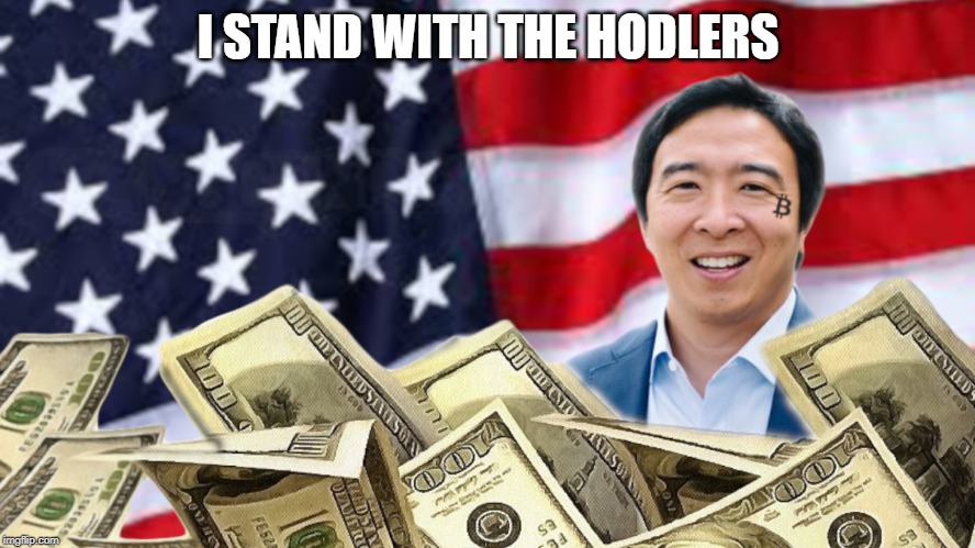 I STAND WITH THE HODLERS | made w/ Imgflip meme maker