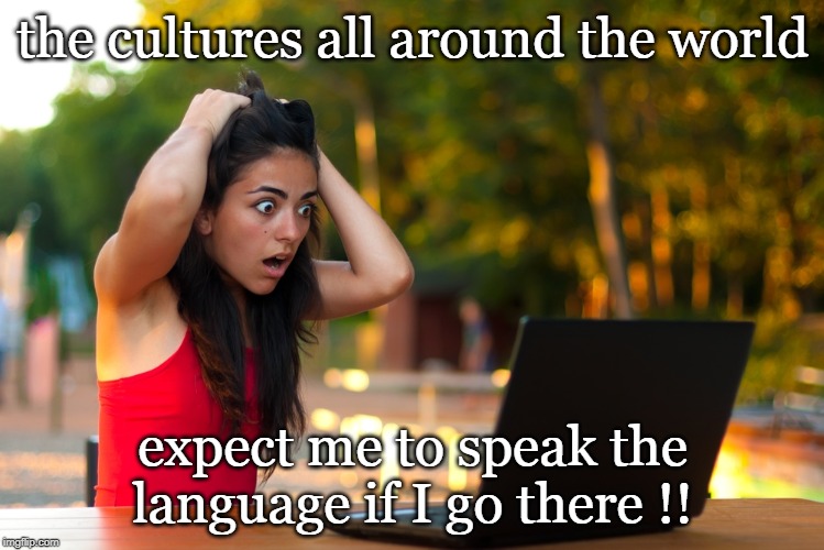 respect and consideration or back to the conquered spanish areas. | the cultures all around the world; expect me to speak the language if I go there !! | image tagged in pop culture,actions speak louder than words,media lies,illegal aliens,meme w | made w/ Imgflip meme maker