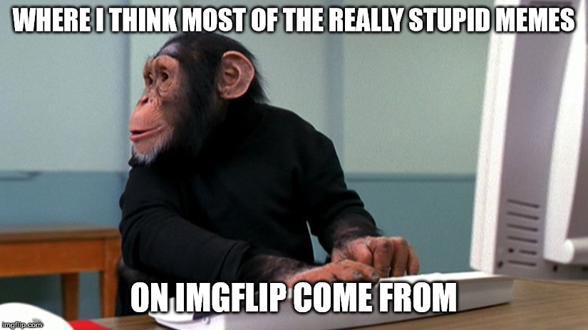 WHERE I THINK MOST OF THE REALLY STUPID MEMES; ON IMGFLIP COME FROM | image tagged in funny | made w/ Imgflip meme maker