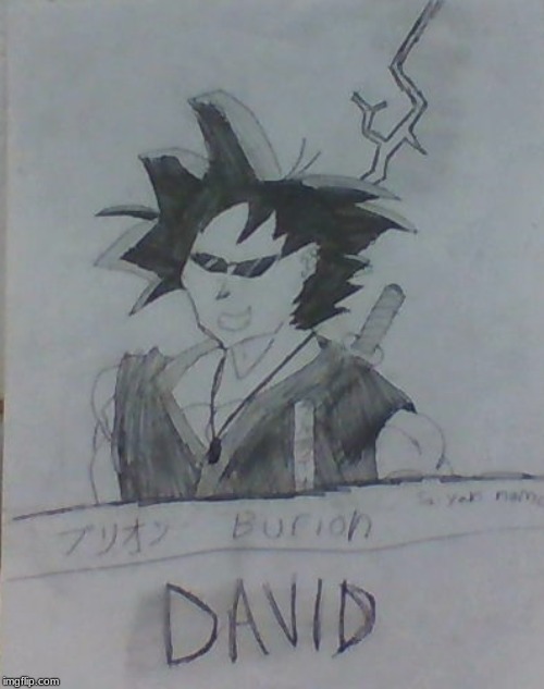 David (revised.) this is actually corviknights OC. so i only get credit for drawing it. | made w/ Imgflip meme maker