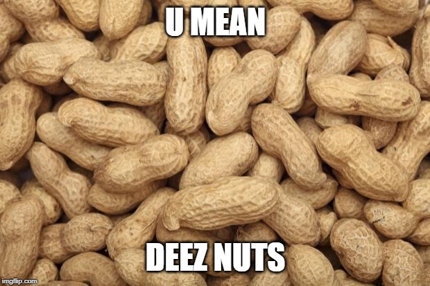Deez Nuts | U MEAN DEEZ NUTS | image tagged in deez nuts | made w/ Imgflip meme maker