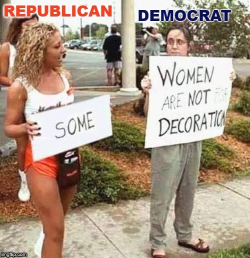 I think right leaning women are hotter. | image tagged in republican women | made w/ Imgflip meme maker