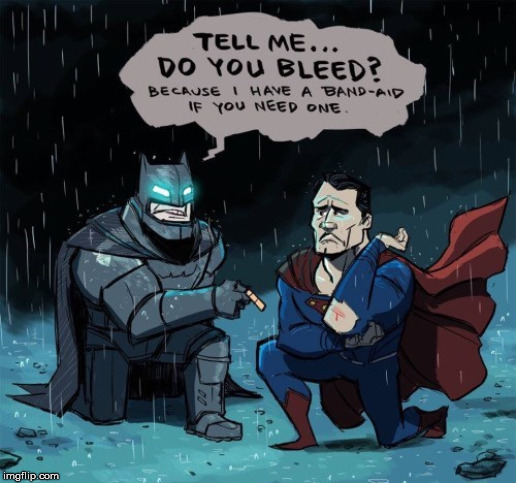 image tagged in batman and superman | made w/ Imgflip meme maker