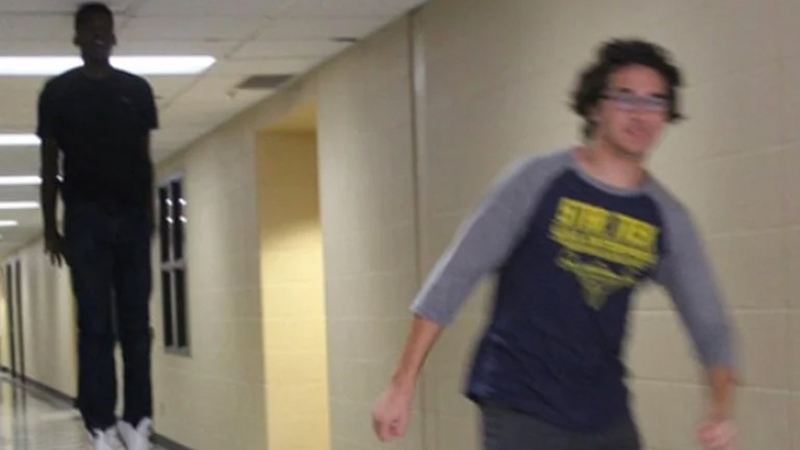 floating man Blank Meme Template