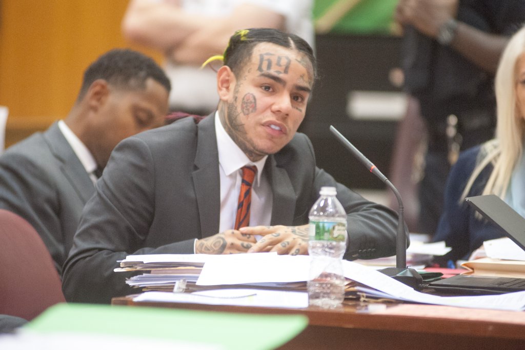 High Quality Tekashi 6ix9ine testifies Blank Meme Template